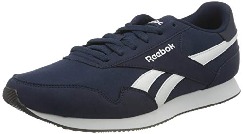 Reebok Unisex Royal Classic Jogger 3 Sneakers, Collegiate Navy White Black, 10 UK