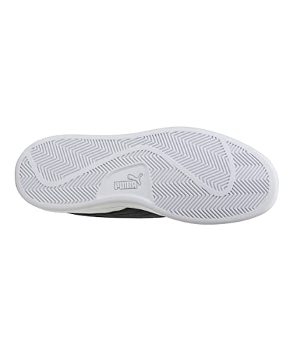 PUMA Unisex Smash V2 L Low-Top Trainers, PUMA White-PUMA Black, 9 UK