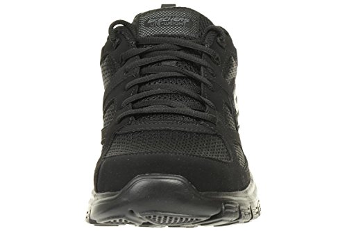 Skechers Skechers Burns 52635-bbk, Men's Low-Top Sneakers, Black, 10.5 UK (45.5 EU)