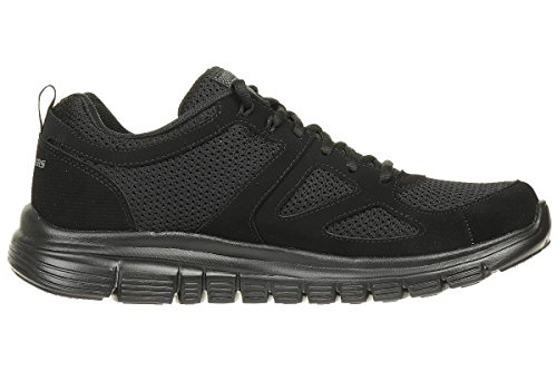 Skechers Skechers Burns 52635-bbk, Men's Low-Top Sneakers, Black, 10.5 UK (45.5 EU)