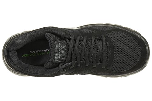 Skechers Skechers Burns 52635-bbk, Men's Low-Top Sneakers, Black, 10.5 UK (45.5 EU)