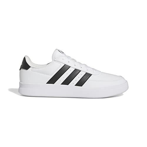 adidas Men's Breaknet 2.0 Trainers, Ftwr White/Core Black/Ftwr White, 9 UK
