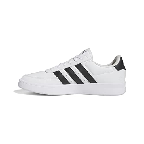 adidas Men's Breaknet 2.0 Trainers, Ftwr White/Core Black/Ftwr White, 9 UK