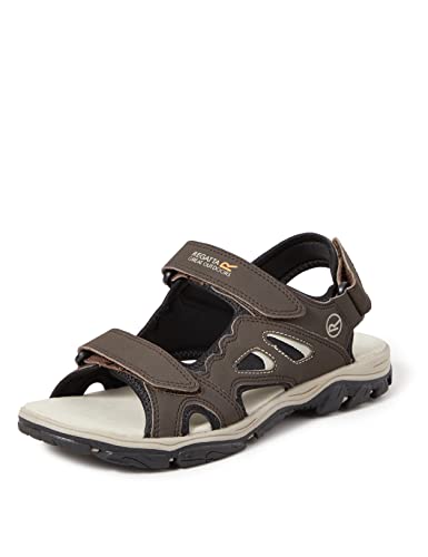 Regatta Mens Holcombe Vent Strappy Hook & Loop Walking Sandals - 10 UK