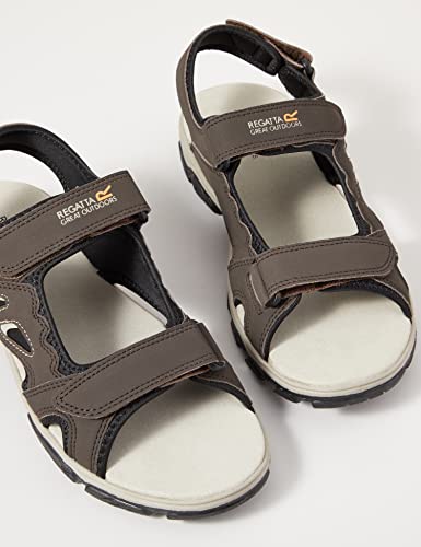 Regatta Mens Holcombe Vent Strappy Hook & Loop Walking Sandals - 10 UK