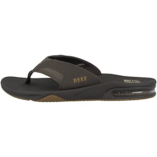 Reef Men's Fanning Sandals, Brown (Brown/Gum), 8 UK