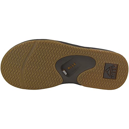 Reef Men's Fanning Sandals, Brown (Brown/Gum), 8 UK