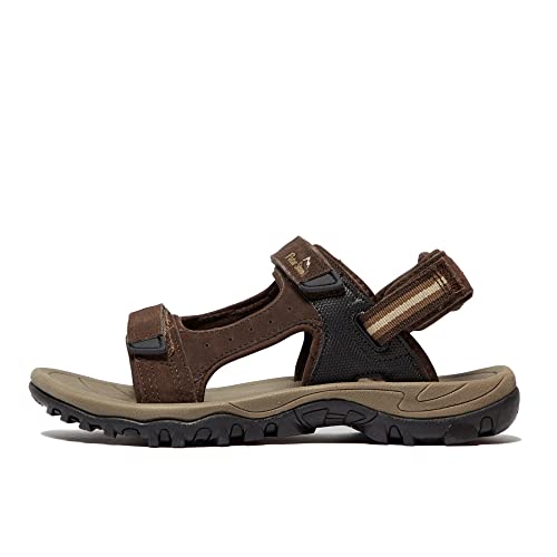 Peter Storm Men's Lightweight and Comfortable Braunton II Sandals, Men's Walking Sandals, Outdoors Footwear, Brown, 8