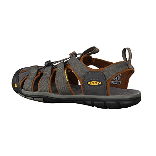KEEN Men's Clearwater CNX Sandal, Brown Raven Tortoise Shell, 9 UK