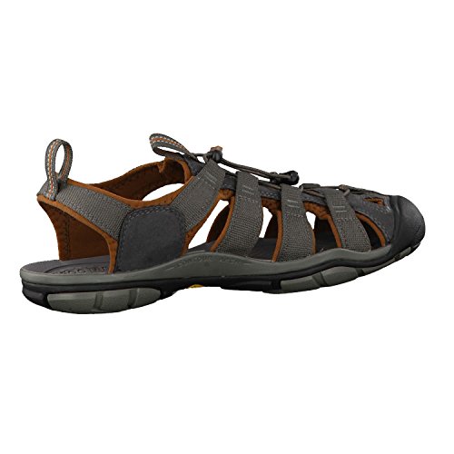 KEEN Men's Clearwater CNX Sandal, Brown Raven Tortoise Shell, 9 UK