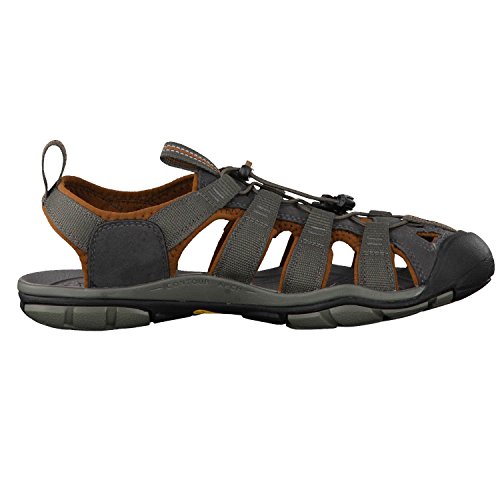 KEEN Men's Clearwater CNX Sandal, Brown Raven Tortoise Shell, 9 UK