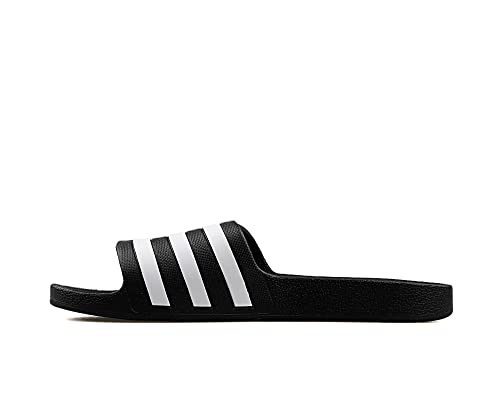 adidas Unisex Adilette Aqua Slides, Core Black/Ftwr White/Core Black, 10 UK