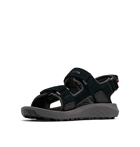 Columbia Trailstorm Hiker 3 Strap Men's Sports And Outdoor Sandals, Black x Dark Grey, 10 UK