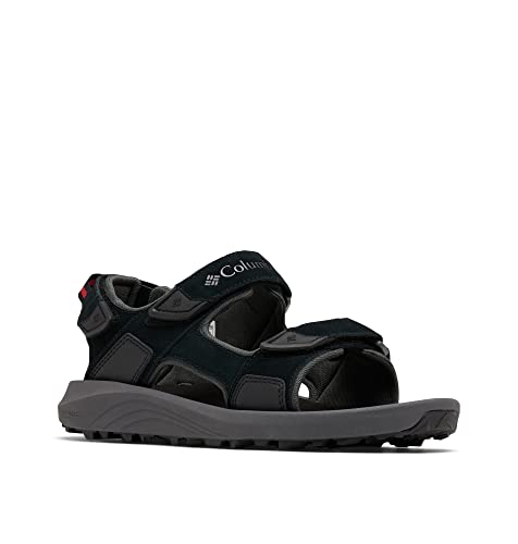 Columbia Trailstorm Hiker 3 Strap Men's Sports And Outdoor Sandals, Black x Dark Grey, 10 UK