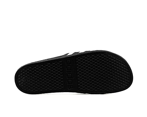 adidas Unisex Adilette Aqua Slides, Core Black/Ftwr White/Core Black, 10 UK