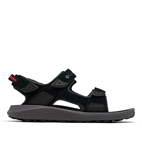 Columbia Trailstorm Hiker 3 Strap Men's Sports And Outdoor Sandals, Black x Dark Grey, 10 UK