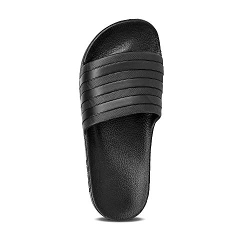 adidas Men's Adilette Aqua F35550 Slide Sandal, Core Black 000, 10 UK