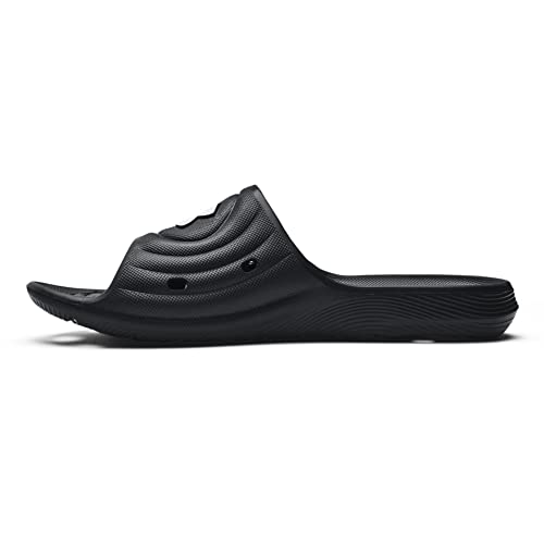 Under Armour Men's UA M Locker IV SL Slide Sandal,Black Black White,9 UK