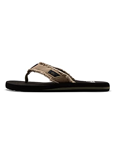 Quiksilver Men's Monkey Abyss Sandals, Black Green Black Brown , 42 EU