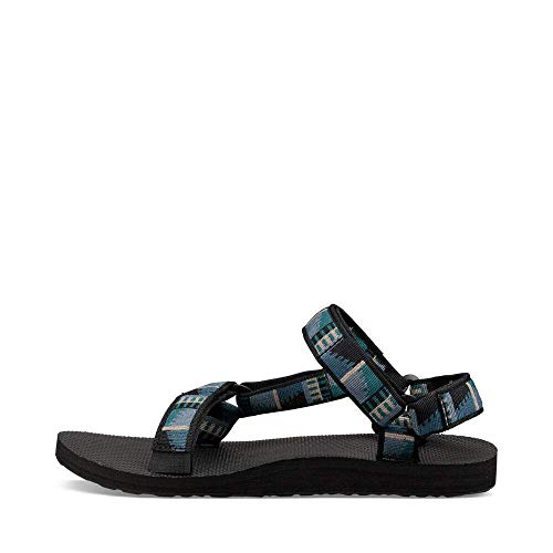 Teva Men's M Original Universal Sports Sandals, Blue Peaks Black, 9 UK