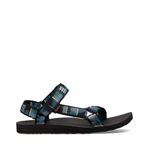 Teva Men's M Original Universal Sports Sandals, Blue Peaks Black, 9 UK
