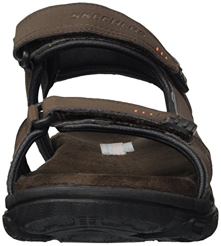Skechers Men's Garver-Louden Fisherman Sandal, Brown, 11 UK
