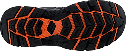 Skechers Men's TRESMEN Garo Sandal, Black Synthetic, 10 UK
