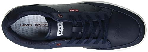 Levi's Men's Billy 2.0 Sneaker, Marineblau, 10 UK (44 EU)