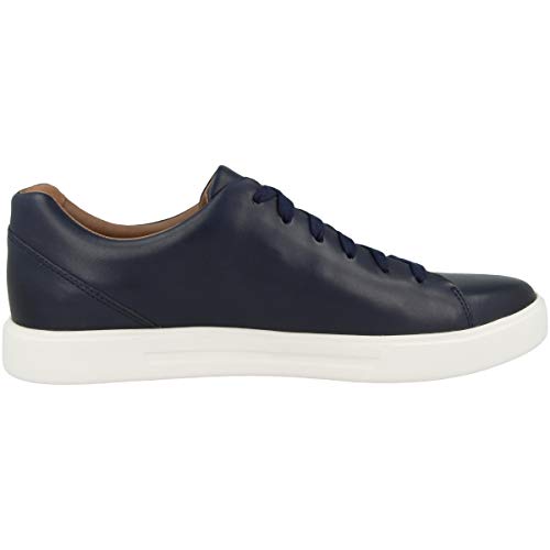 Clarks Men's Un Costa Lace Sneaker, Blue Navy Leather, 9 UK