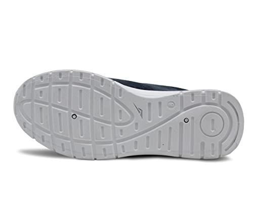 Dr Keller Mens Canvas Denim Slip On Trainers Elastic Twin Gusset Casual Flat Low Top Sneaker Pumps (Navy, UK_Footwear_Size_System, Adult, Men, Numeric, Medium, Numeric_8), 8 UK