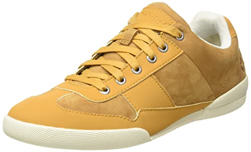 Timberland Men's Split Cupsole Oxford Basic Sneakers, Wheat Nubuck, 8 UK