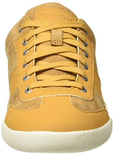 Timberland Men's Split Cupsole Oxford Basic Sneakers, Wheat Nubuck, 8 UK