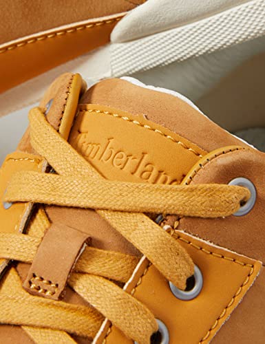 Timberland Men's Split Cupsole Oxford Basic Sneakers, Wheat Nubuck, 8 UK