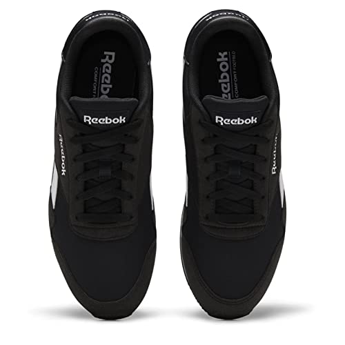 Reebok Unisex Royal Classic Jogger 3 Sneakers, Black White Black, 9 UK