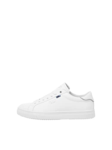 JACK & JONES Men's JFWBALE PU Sneaker NOOS, Bright White, 10 UK