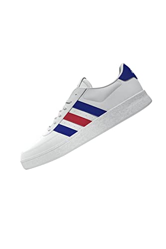 adidas Men's Breaknet 2.0 Sneaker, FTWR White/semi Lucid Blue/Better Scarlet, 8 UK