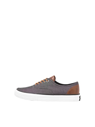 JACK & JONES Men's Jfwcurtis Casual Canvas Noos Sneaker, Chambray Grey, 11 UK