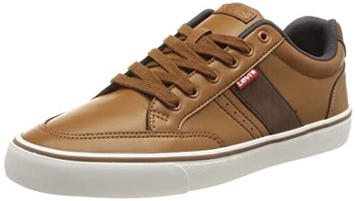 Levi's Men's 233658-728 Turner 2.0 Sneaker, Brown, 12 UK