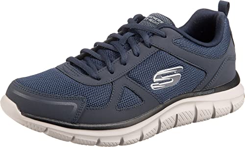 Skechers Track Scloric, Men's Sneaker, Navy, 9 UK