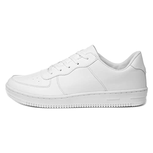 XL Tamar Lace Up Mens Trainers - Size 11 UK - White