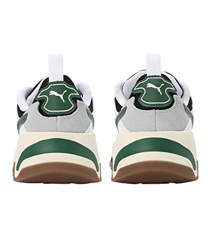 PUMA Unisex Trinity Sneaker, Black-Vine White, 9 UK