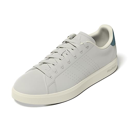 adidas Men's Advantage Premium Sneakers, Dash Grey/Dash Grey/Arctic Fusion, 8 UK