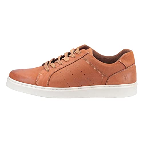 Hush Puppies Men's Mason Sneaker, Tan, 12 UK