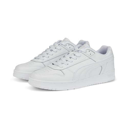 Puma Unisex Adults Rbd Game Low Sneakers, Puma White-Puma White-Puma Team Gold, 8 UK