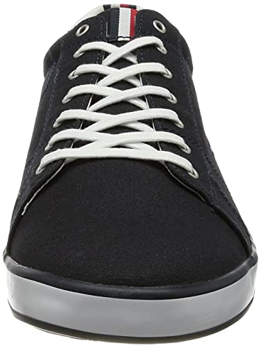 Tommy Hilfiger Men Vulcanised Trainers, Blue (Midnight), 43 EU