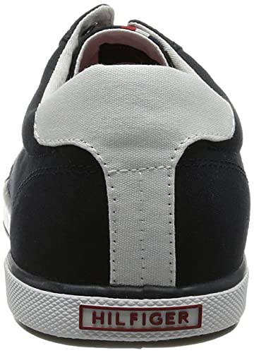 Tommy Hilfiger Men Vulcanised Trainers, Blue (Midnight), 43 EU