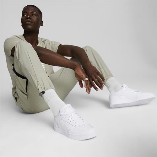 Puma Unisex Adults Rbd Game Low Sneakers, Puma White-Puma White-Puma Team Gold, 8 UK