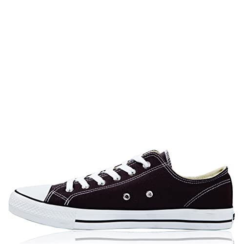 Soul Cal Canvas Low Mens Trainers Black 13 (48.5)