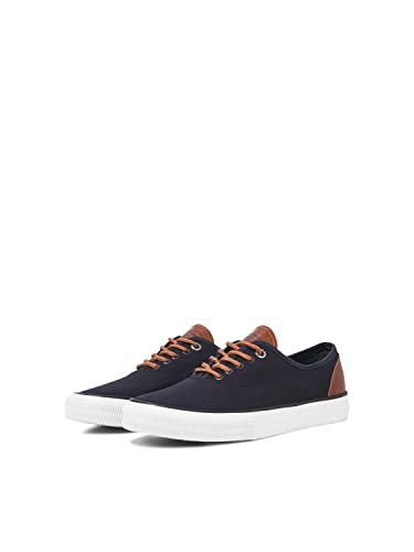 JACK & JONES Men's Jfwcurtis Casual Canvas Noos Sneaker, Blazer Navy, 10 UK