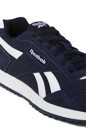 Reebok Men's Glide Ripple Sneaker, Vector Navy Ftwr White Vector Navy, 9 UK